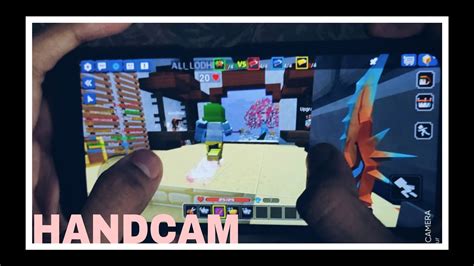 Handcam Video Bedwars 100 Subs Special🥳🥳 Youtube
