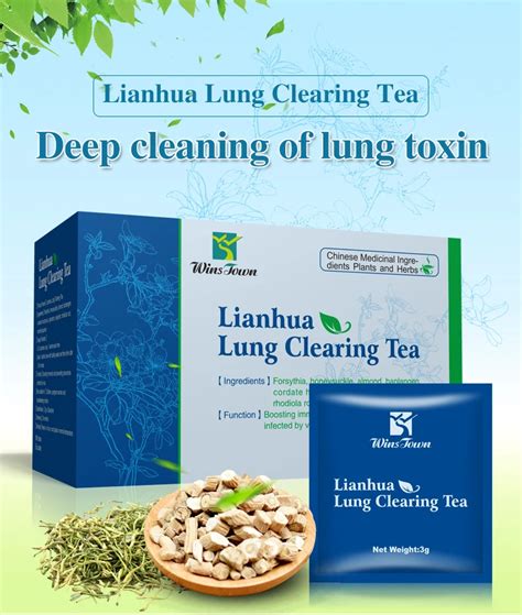 Wins Jown Lung Detox Tea For Pneumonia With Chinese 100 Herbal Tea