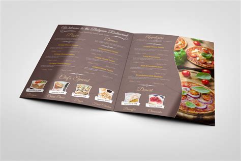 restaurant menu mock ups graphicriver