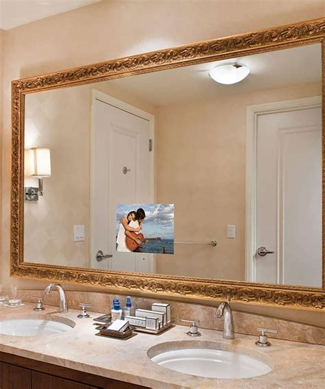 Wall mirror is a general term for any mirror that is mounted directly on a wall. 20 Inspirations Large Framed Bathroom Wall Mirrors ...