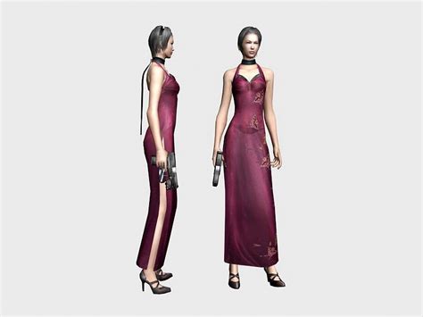 Resident Evil Ada Wong 3d Model 3ds Max Files Free Download Cadnav