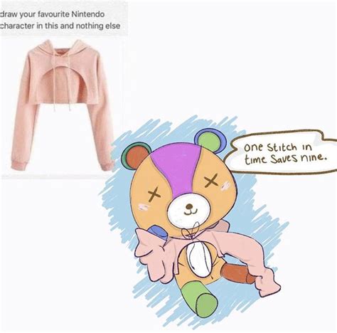 Draw Your Favorite Nintendo Character In This And Nothing Else