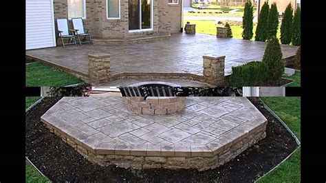 Diy backyard pond ideas can bring life, sound, and beauty to your garden. Cool Concrete patio ideas - YouTube