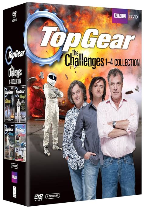Top Gear The Challenges 1 4 Collection Box Set Reino Unido Dvd