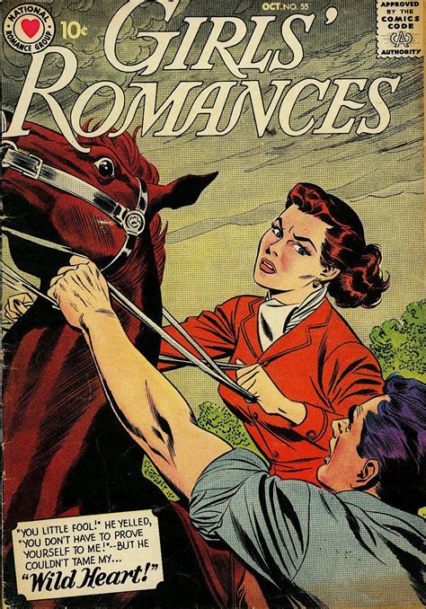 Girls’ Romances 55 Romance Comics Romance Art Vintage Romance True Romance Pulp Comic Book