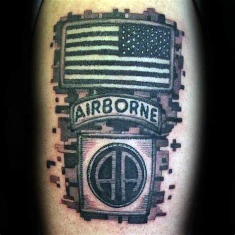30 Classic Airborne Tattoos For Men 2023 Inspiration Guide