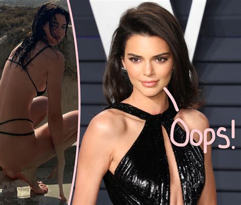 Fans Accuse Kendall Jenner Of Major Photoshop Fail In New Bikini Pictures Perez Hilton