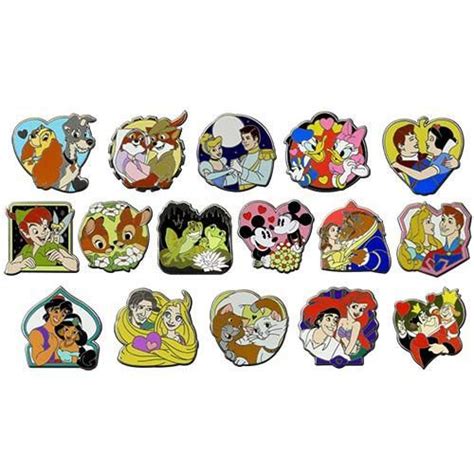 Disney Mystery Pin Couples Choice With Images Disney Pins