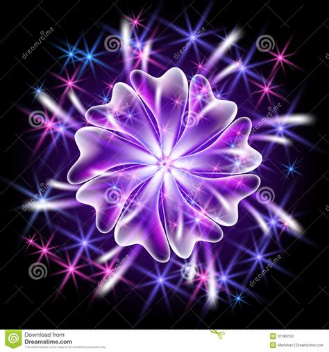 Free Download Glowing Flowers Wallpaper Wallpaper Wide Hd 1300x1390