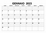 Calendario gennaio 2023 – calendario.su