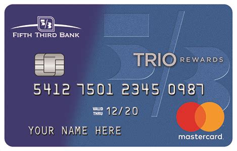The credit card has become a primary way consumers pay for purchases today, providing convenience, enhanced security and the opportunity to earn rewards. TRIO® Credit Card | Fifth Third Bank