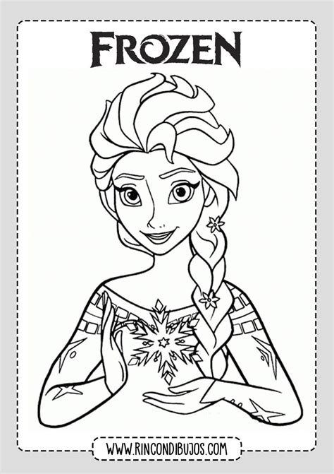Dibujos Frozen 2 para Colorear - Rincon Dibujos en 2020 | Dibujos de