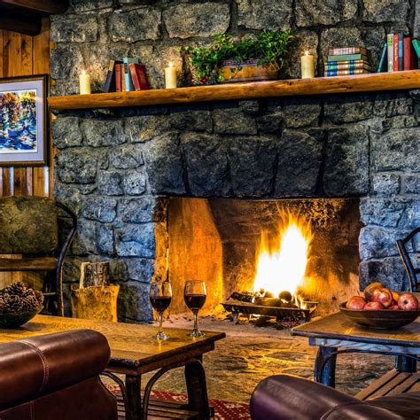Find Cozy Winter Lodging With Fireplaces In The Adirondacks Resorts