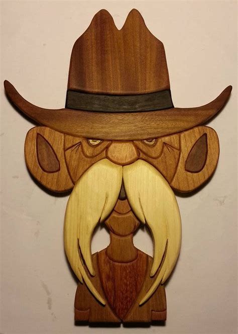 Cowboy Intarsia Br