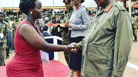 Slay Queen Confuses Commander In Chief Of Ugandan Forces Youth