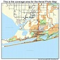 Aerial Photography Map of Gulf Shores, AL Alabama