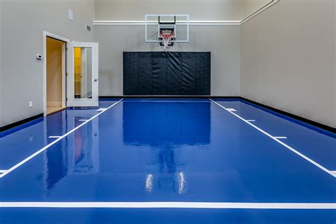 Sport court® northern california builds and installs inndor & outdoor courts & athletic flooring for both residential and commercial use. STANDARD BLUE 3067 | Indoor basketball court, Sport court ...