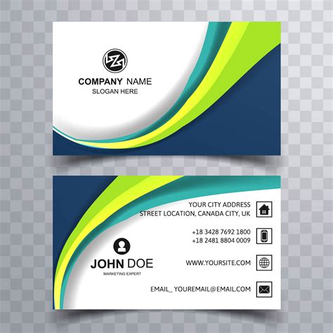 Maybe you would like to learn more about one of these? Beautiful wave business card template background 237169 ...