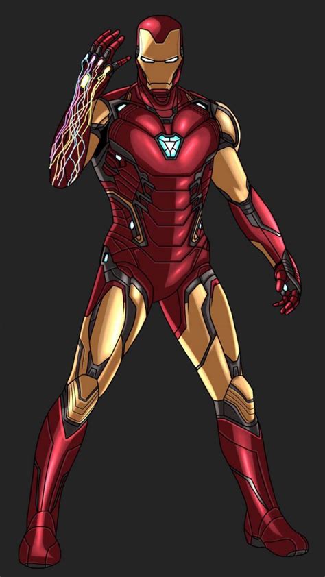 I Am Iron Man Snap Animated Art Iphone Wallpaper Iphone Wallpapers