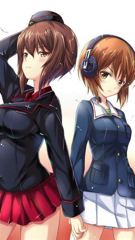 Maho Y Miho Anime Comandantes Chicas Y Panzer Maho Nishizumi Miho