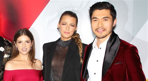 Anna Kendrick Blake Lively And Henry Golding Premiere ‘a Simple Favor