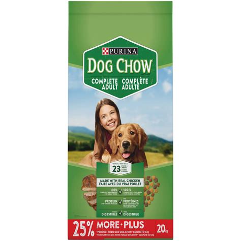 The brand is based out of surrey, british columbia and promotes the nutritional benefits of tripe for dogs. Dog Chow Complete Adult Dry Dog Food | Walmart Canada