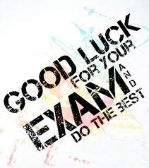 It makes known our intelligence and our level of intellect, or sometimes, the unforeseen luck that it will encourage them to put their best to reading and the examination in general! Good Luck For Your Exam and Do The Best :: School ...
