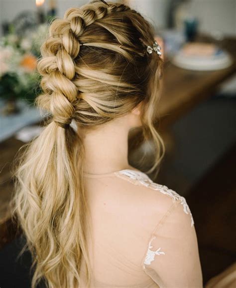 10 Braided Hairstyles For Long Hair Weddings Festivals