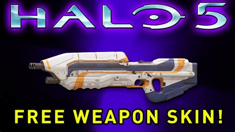Halo 5 Guardians Free Assault Rifle Weapon Skin Youtube
