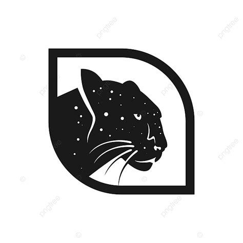 Panther Logo Vector Art Png Black Panther Logo Design Template Wolf