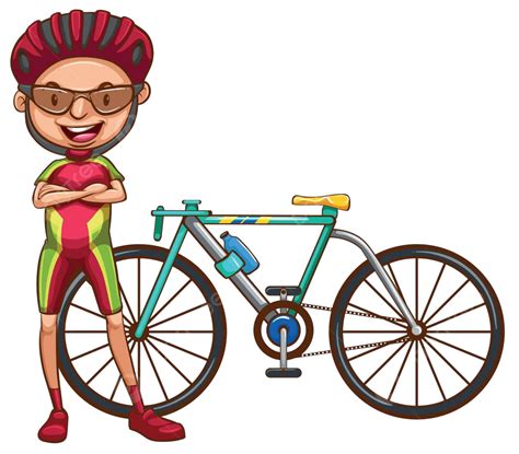 A Cyclist Race Man Bicyclist Vector Race Man Bicyclist Png And