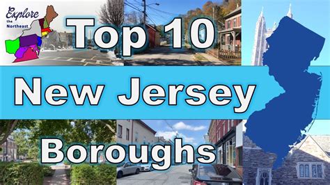 Top 10 New Jersey Boroughssmall Towns To Visit Youtube