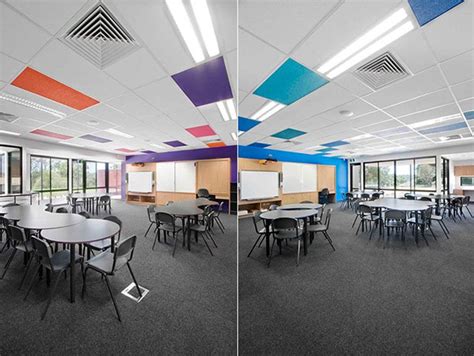 Great Way To Add Some Color Interior Design School School Interior