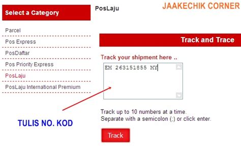 We have already checked if the download link is safe, however for your own. INA MIMI BEAUTY: cara track and trace pos laju