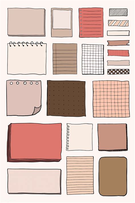 Blank Reminder Paper Notes Vector Set Premium Image By Rawpixel Com