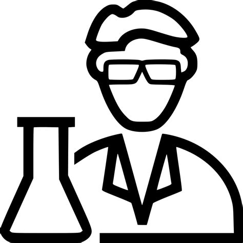 Download the science, learning png on freepngimg for free. Scientist Svg Png Icon Free Download (#507289 ...