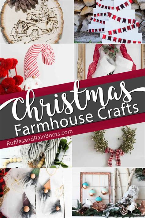 Diy Farmhouse Christmas Crafts And T Ideas You Can Make Christmas