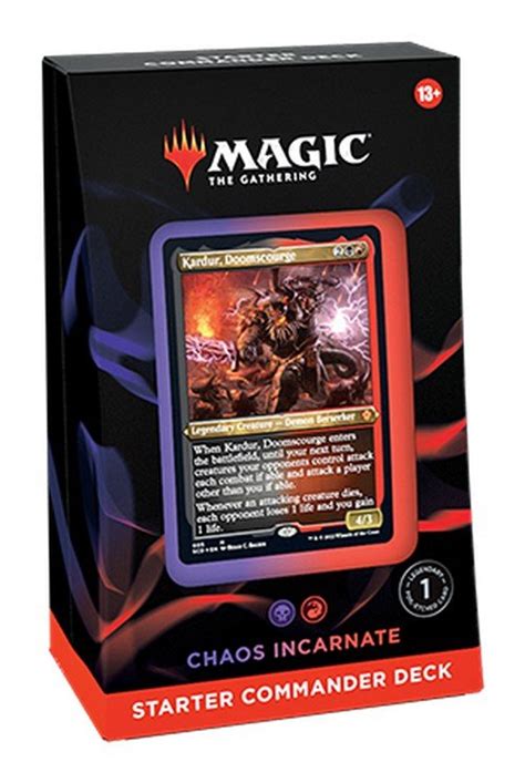 Decklists And Commanders From Starter Commander Decks 2022 Magic The