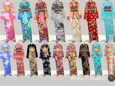 Sims 4 Traditional Japanese Cc Sims 4 Korea Traditional Clothes