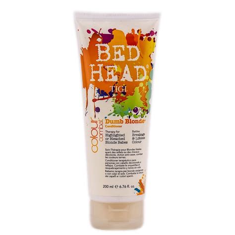 TIGI Bed Head Colour Combat Dumb Blonde Conditioner 6 76 Fl Oz