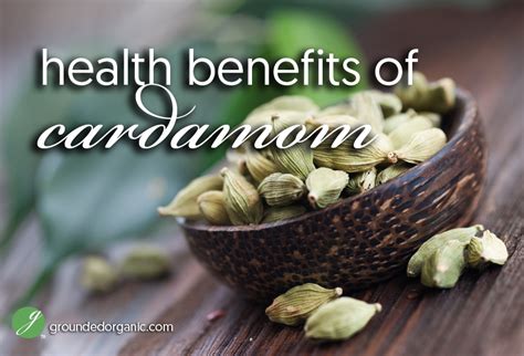 Health Benefits Of Cardamom Grounded Organic