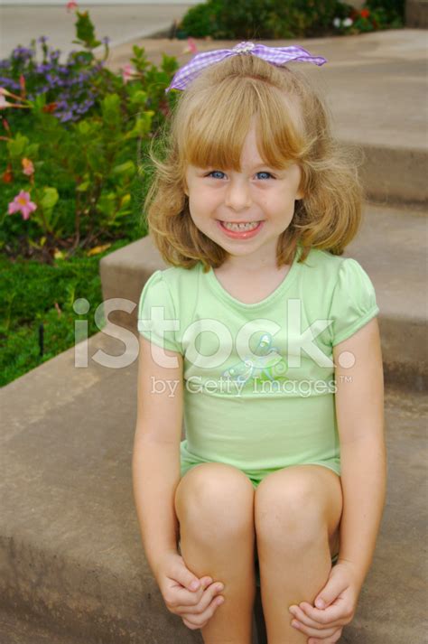 Adorable Blonde Haired Girl Stock Photo Royalty Free Freeimages