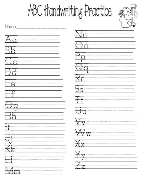 This results in natural curves that match how cursive lines are actually written. Name Handwriting Worksheets To Learning. Name Handwriting ...