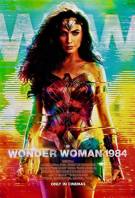 Original Wonder Woman 1984 Movie Poster Gal Gadot Ww84