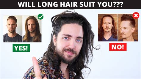 Will Long Hair Suit You Or Look Stupid Heres How To Tell Youtube