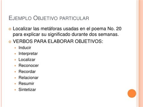 Como Hacer Los Objetivos De Una Investigacion Ejemplos Opciones De