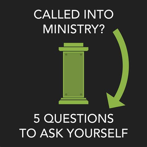Called into Ministry? Five Questions to Ask Yourself - Credo House ...