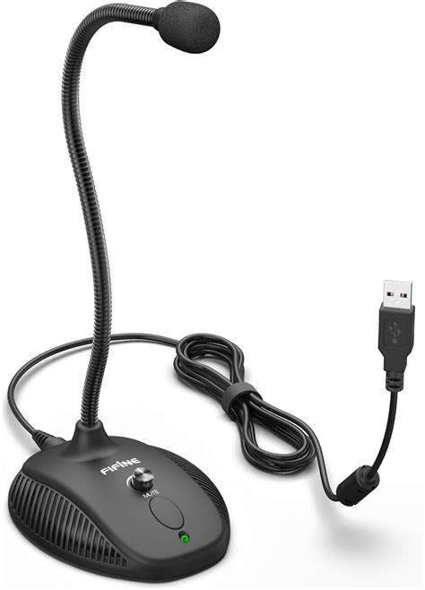 Buy Usb Computer Microphone Fifine Plug Andplay Desktop Condenser Pc