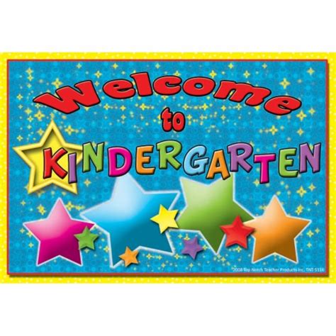Top Notch Teacher Products Postcards Welcome To Kindergarten 1 Kroger