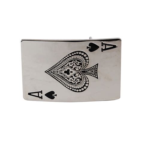 Senmi Brand Hot Sale Card A Cool Belt Buckles For Mens Cool Pattern